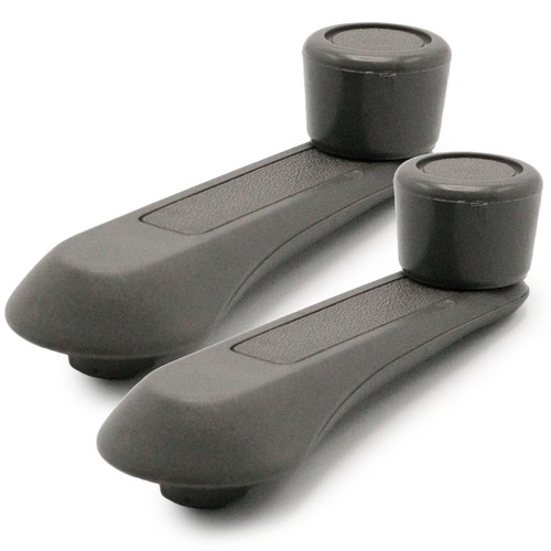 Par de manivela gris claro para ventanas para camioneta Isuzu TFR KB KBZ 1981 1995 - Imagen 6 de 8