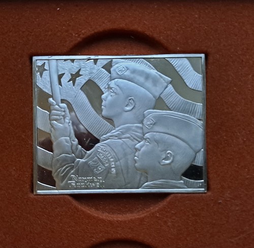 1973 Norman Rockwell Fondest Memories 10x .925 Silver Bars 1st Edition Proof Set - Picture 5 of 6