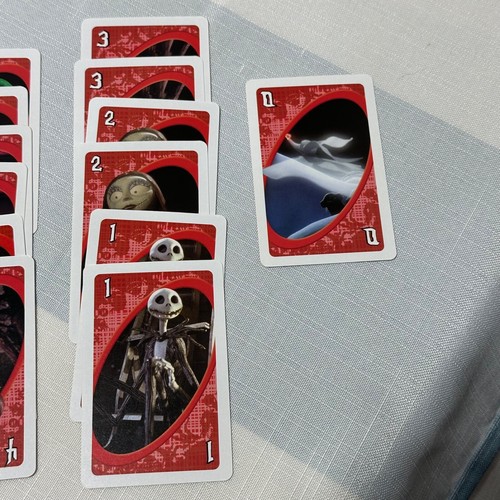 PESADILLA ANTES DE NAVIDAD JACK SKELLINGTON BRILLA EN LA OSCURIDAD UNO JUEGO DE CARTAS 2007 - Imagen 8 de 21