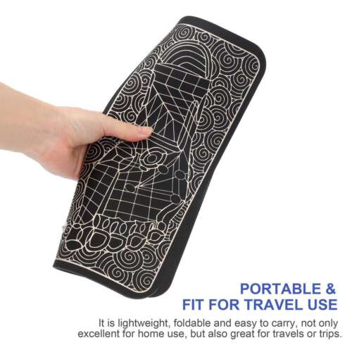 Foot Massager Mat Pad Relax Feet for Home and Office Use Portable Massage Pad US - Picture 6 of 12