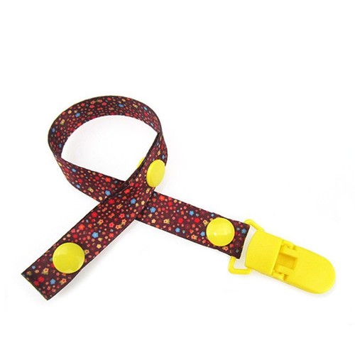 Pacifier Clip Chain - Adjustable Ribbon Dummy Holder Pacifier Clips Strap 1PC - Picture 15 of 50