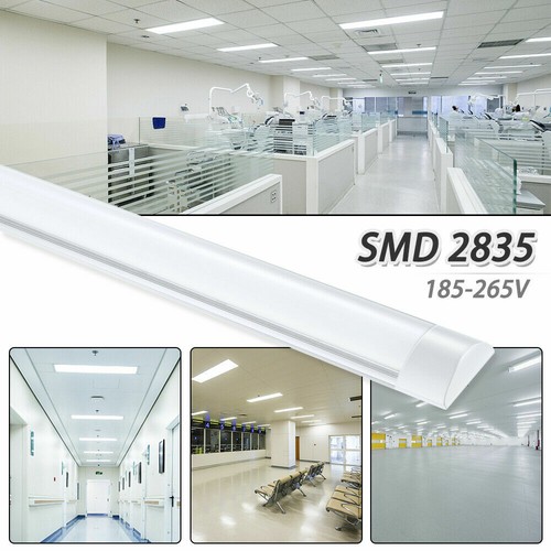 4x 90cm 30W LED Feuchtraumleuchte Wannenleuchte Röhre Keller Garage Kaltweiß DHL - Bild 2 von 10