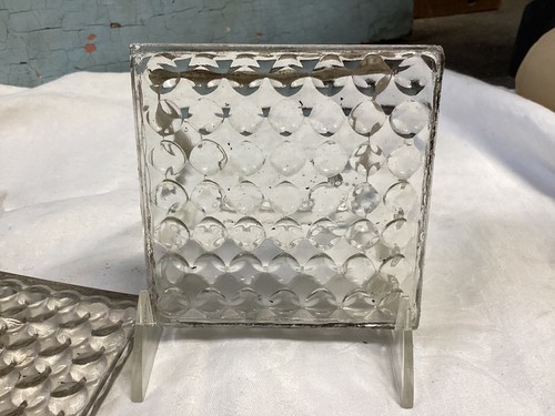 LUXFER Industrial GLASS Prism Tile One (1) Glass FRANK LLOYD WRIGHT Related - Picture 3 of 5