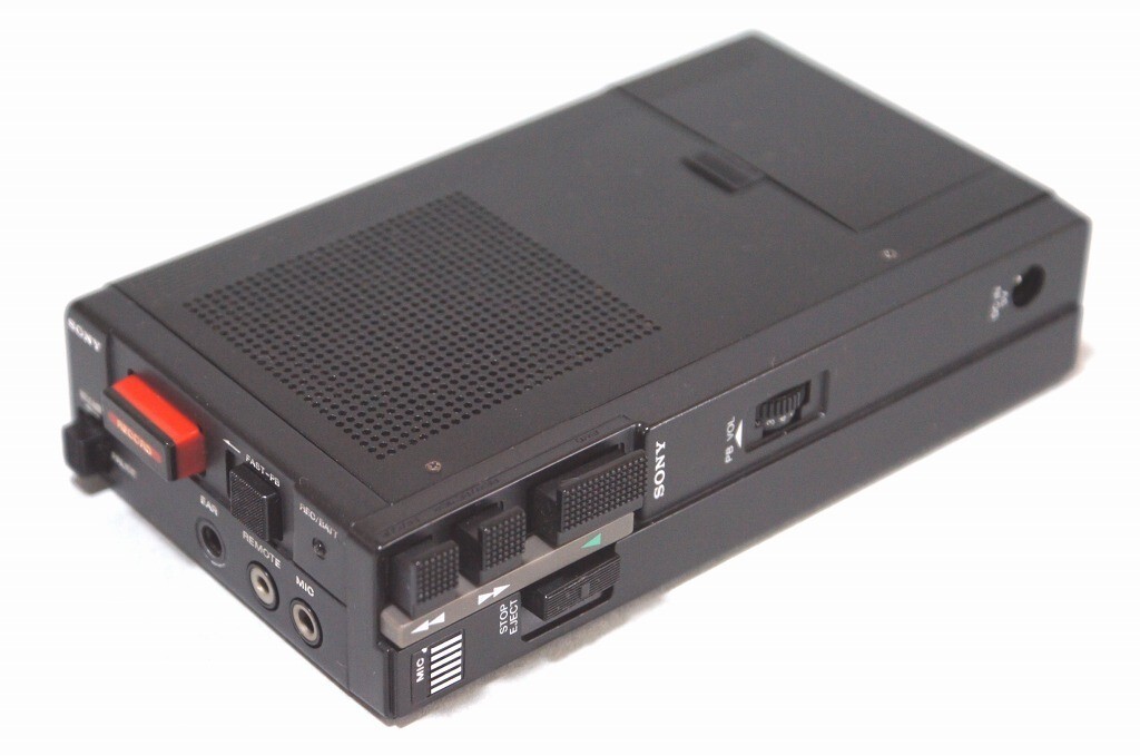 超希少美品 整備済完全動作品 SONY TCM-100B プレスマン カバー付