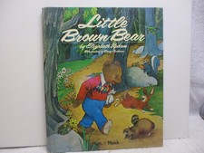 Little Brown Bear by Elizabeth Upham 1979 Platt&Munk Hardcover Englisch
