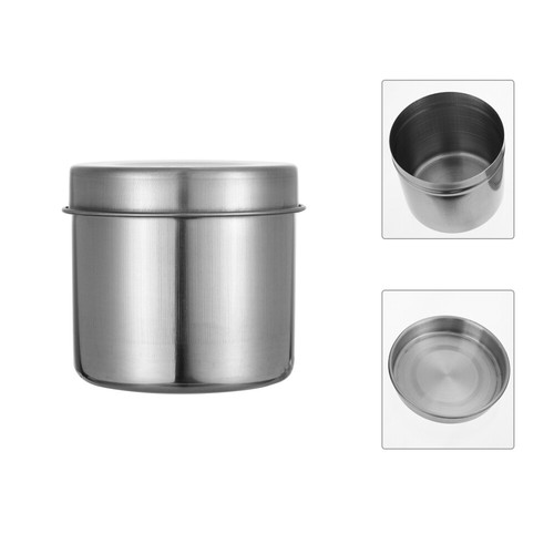 2 Pcs Stainless Steel Storage Tank 5pack Snack Containers Meat for Fridge - Picture 4 of 12