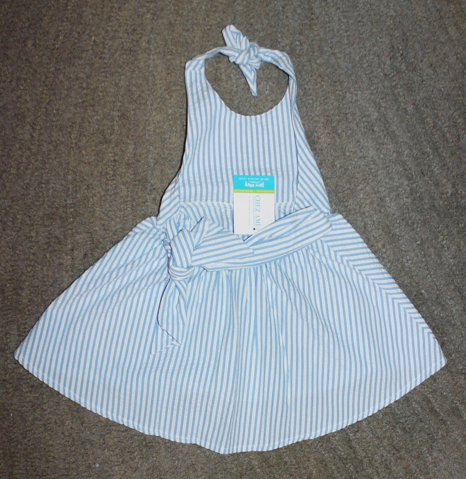 Chez Ami Girls 2 Piece Outfit (Halter Top & Capri) - Size 4 - NWT - Image 4 of 4