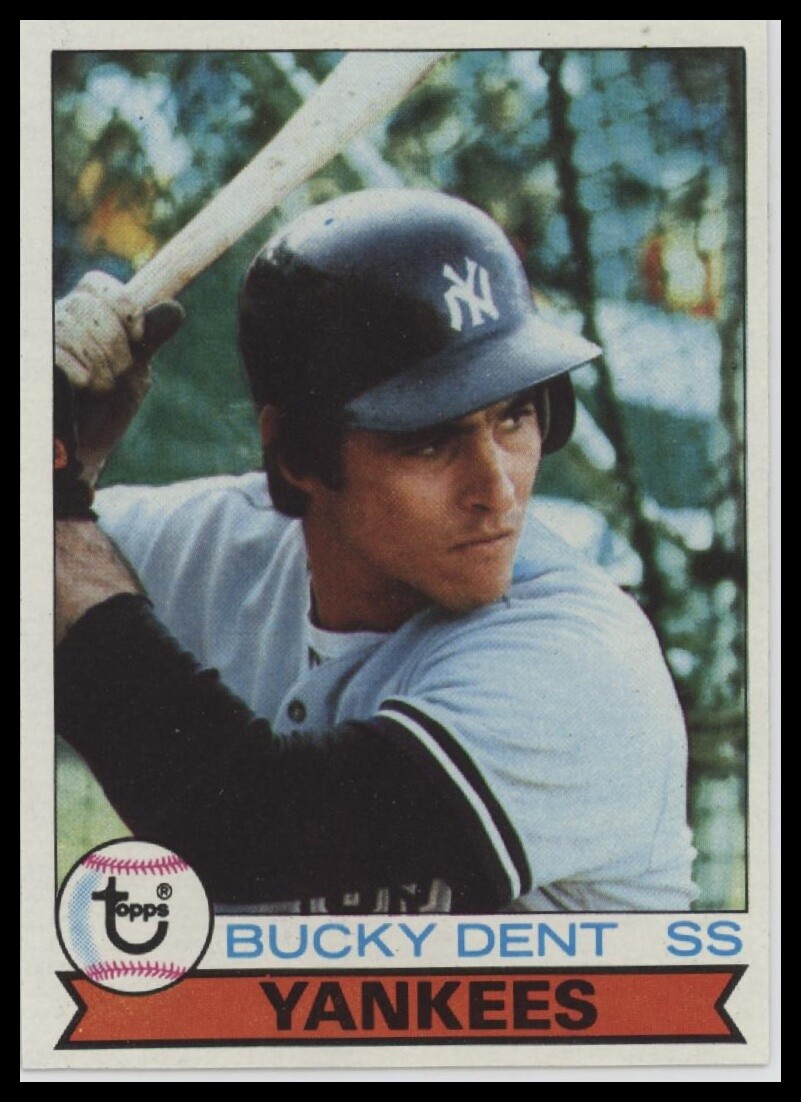 1979 Topps Burger King New York Yankees #14 Bucky Dent
