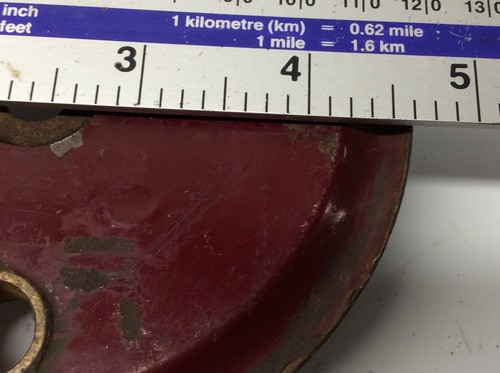 Vintage Lightweight Motorcycle/Autocycle Front Brake Plate. James/Excelsior ... - Picture 5 of 5