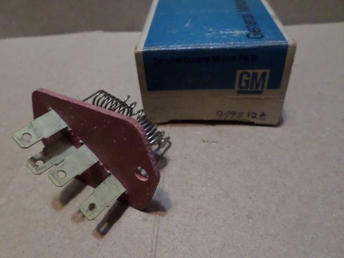 1969 1970 1972 Oldsmobile F85 Pontiac GTO nos a\c blower motor resistor 9798125