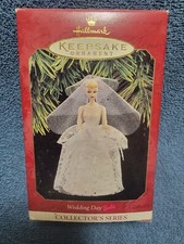 Hallmark Keepsake Barbie Series #4 - Wedding Day - Ornament 1997 Blonde