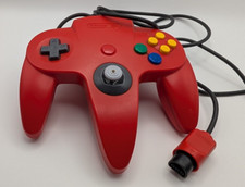 Nintendo 64 Gaming Controller - Red - OEM - Used