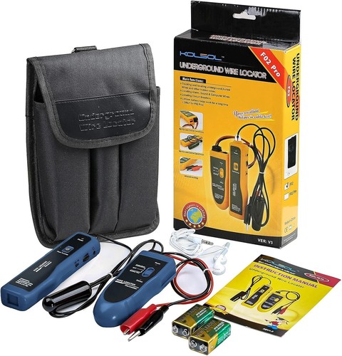 Underground Wire Locator Cable Tester F02 Pro for Locate Wires Locate Control - Picture 2 of 8