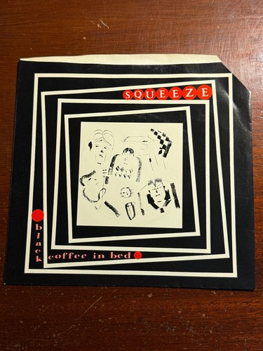 Squeeze Black Coffee in Bed #1 The Hunt 1982 pochette photo 45 tours disque