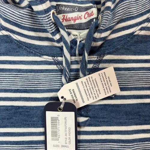 Johnnie-O Fowler Hoodie in Indigo - Größe S - Neu mit Etikett - Bild 4 von 4
