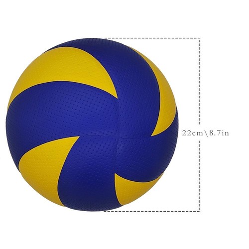 Talla 5 Voleibol Suave Táctil-Bola Deportes Aire Libre Playa Gimnasio Juego Entrenamiento Pelota 1 pieza - Imagen 9 de 9
