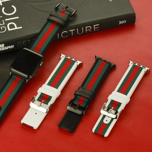 Luxury Leather Apple Watch Band Strap for iWatch Series 11 10 9 Ultra 46mm 42mm - Picture 1 of 13