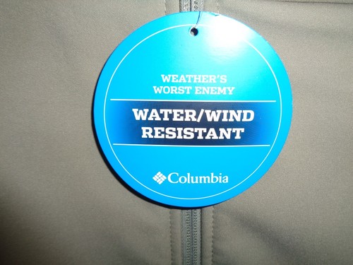 Columbia Men's XL Softshell Jacket Water/Wind Resistant PLEASE READ BELOW!!! - Picture 5 of 9