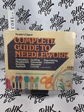 Complete Guide to Needlework Reader's Digest Hardcover Crafts Sewing Embroidery