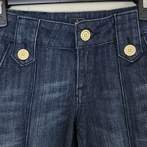 Vigoss Brand Blue Faded Bell Bottom Flare Jeans 28 X 31 - Picture 4 of 12