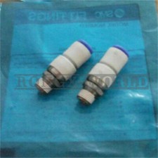 2PCS SMC KSH06-M6 Fittings New
