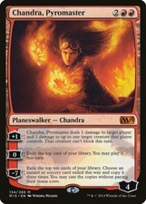 Chandra, Pyromaster Magic 2015 / M15 HEAVILY PLD Red Mythic Rare CARD ABUGames