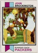 1973 Topps John Brockington Card #470 Packers