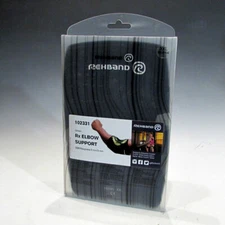 Rehband 102331 RX Elbow Sleeve (Black / Camo, Size S) - SBR Neoprene