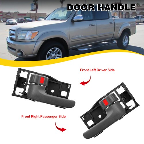1/2Front Interior Inside Door Handle Left & Right For 2000-2006 Toyota tund D - Picture 10 of 22