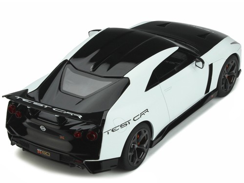 2021 NISSAN GT-R50 TEST CAR BLACK & WHITE 1/18 MODEL CAR BY GT SPIRIT GT853 - Picture 7 of 8
