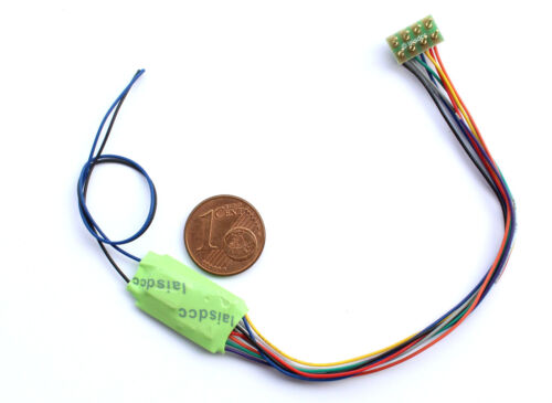 Laisdcc 4 function NEM 652 8-Pin DCC Decoder with Stay Alive options. UK Stock - Picture 4 of 7