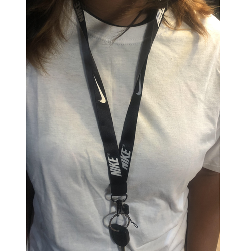 Cordón de cuello para llaves, insignia deportiva correa teléfono llavero con hebilla de liberación rápida - Imagen 6 de 9