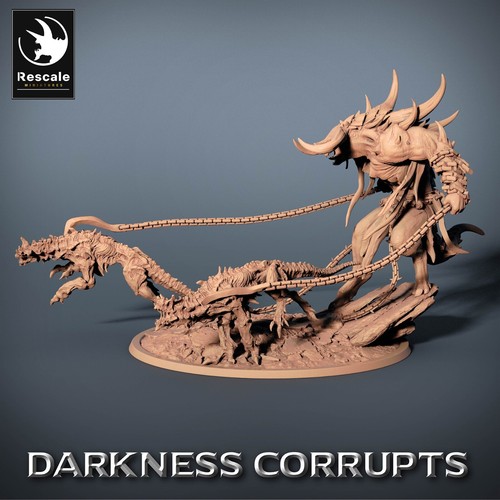 Infernal Tamer B - Darkness Corrupts - Lord Of The Print - 28mm Tabletop Figure - Bild 2 von 5