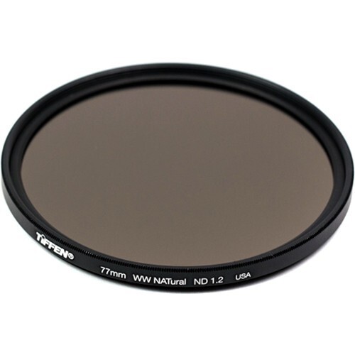 Tiffen Water White Glass NATural IRND Filter (72mm, 4-Stop) W72NATND12 - Picture 1 of 5