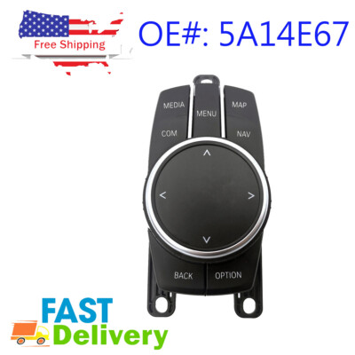 FOR BMW Boost Push Button Navigation Media Switch Controller OEM 