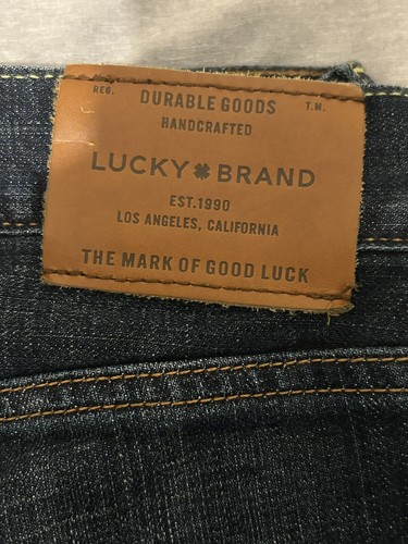 Lucky Brand Jeans Herren 36x30 Blau 361 Vintage Straight Denim - Bild 3 von 8