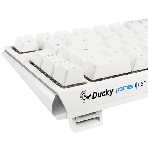 Ducky One 3 Classic Pure White SF Gaming Tastatur, RGB LED - MX-Brown (US) - Bild 7 von 10