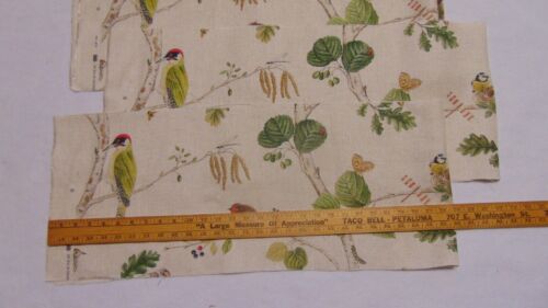TELA SANDERSON 3 RESTOS 58"" X 12"" Coro Woodland DISEÑADO E IMPRESO EN REINO UNIDO - Imagen 2 de 3