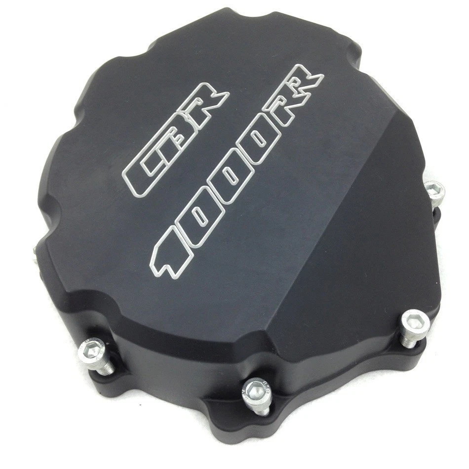 Cubierta del estator del motor para Honda CBR 1000RR 2008-2011 negro izquierdo logotipo "CBR 1000RR" Foto 4 de 4