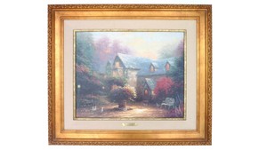 Thomas-Kinkade-Blessings-of-Spring-S-N-Framed-Limited-Canvas-Paintings