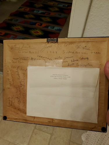 ROGER STAUBACH signierter Brief STAUBACH FIRMENBRIEFKOPF Dallas Cowboys. BEAUTY! - Bild 5 von 7