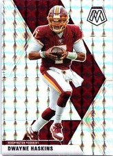 2020 Panini Mosaic - #197 Dwayne Haskins Silver Prizm Redskins / Commanders
