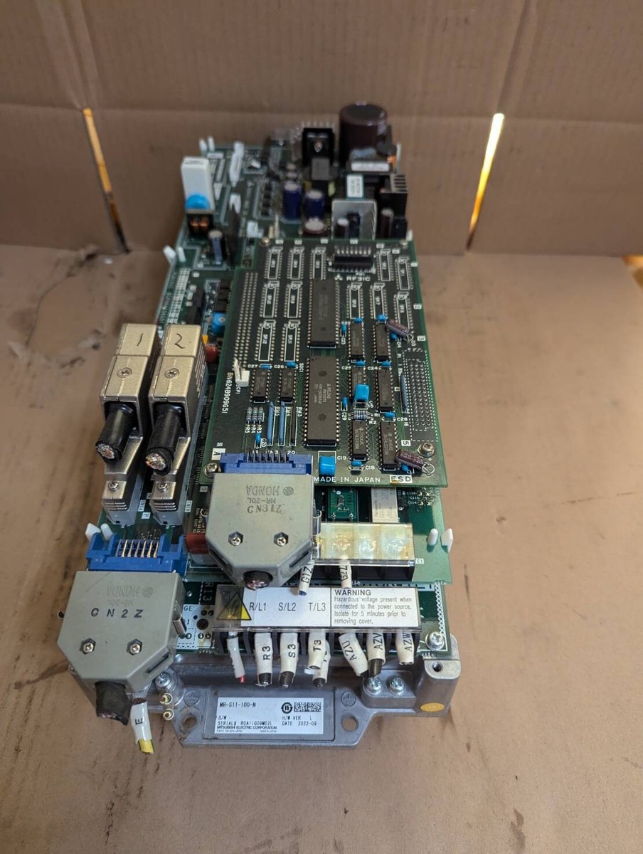 Mitsubishi MR-S11-100-N Ver.L DATE 2022-09 Servo Drive US customs