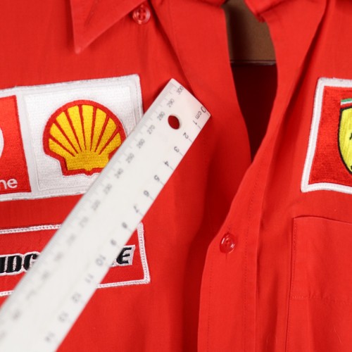 Vintage FILA Scuderia Ferrari Vodanefone Bridgestone Michael Schumacher Shirt - Picture 6 of 11