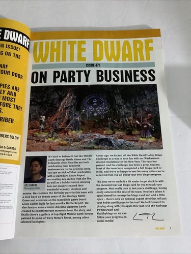 White Dwarf Magazine | Warhammer | Issue 471 - Picture 3 of 10