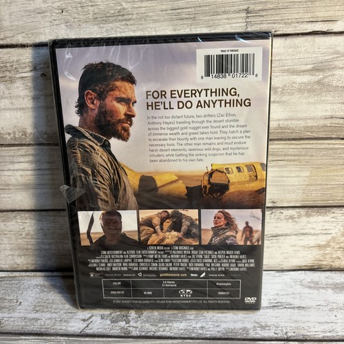New! Gold Survive At Any Cost (DVD 2022) Zac Efron Gritty, Harsh, Desolate - Picture 3 of 5