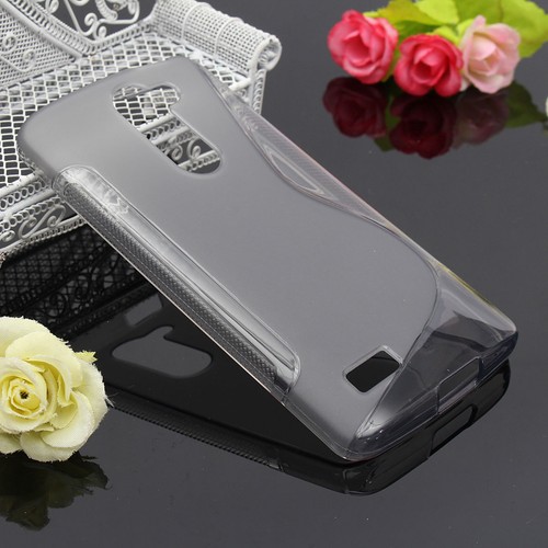 S Line Transparent Soft TPU Silicone Back Case Cover For LG Optimus F60/G Flex 2 - Picture 29 of 59