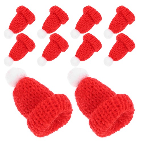 Puppe Weihnachten Hüte Weihnachten Party Favors Santa Hut Form - Bild 5 von 12