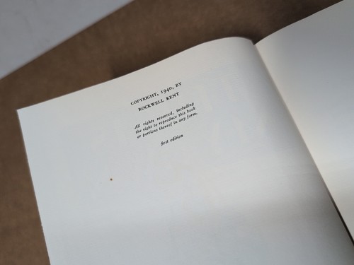 Rockwell Kent - This is My Own - First Edition - 1940 - Picture 8 of 11