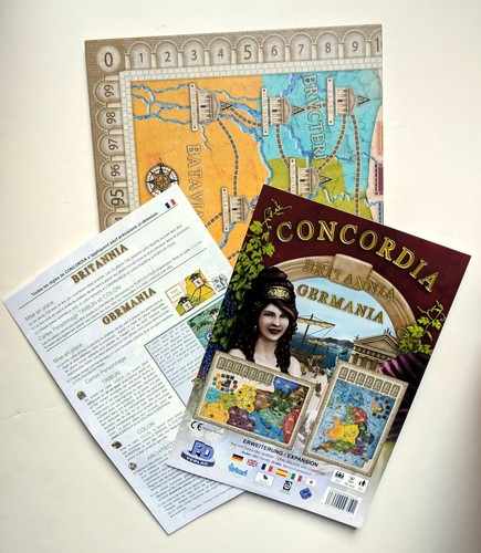 Concordia Board Game BRITANNIA & GERMANIA EXPANSION PD Verlag by Mac Gerdts - Picture 3 of 4